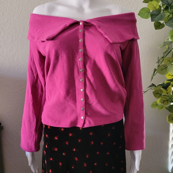 Anthropologie Maeve Off Shoulder Top - Picture 1 of 6